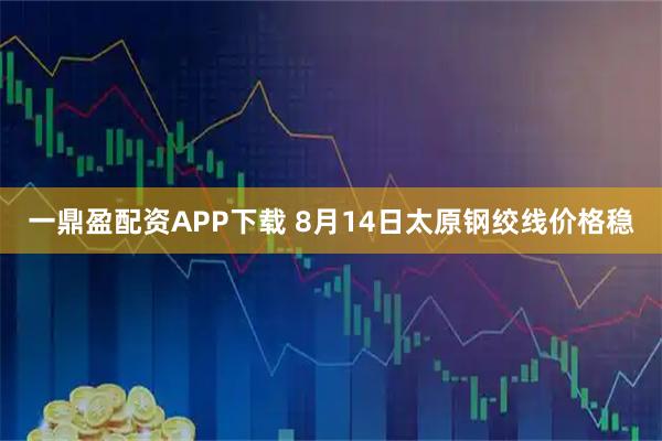 一鼎盈配资APP下载 8月14日太原钢绞线价格稳